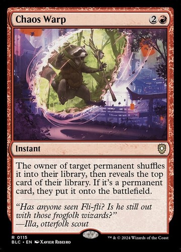 Chaos warp 0115 - non, foil